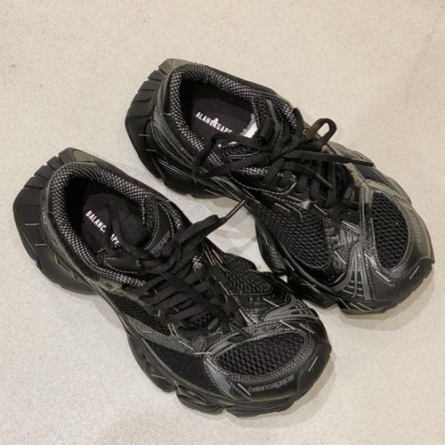 Autumn Stapler Dad Retro Distressed Thick Bottom Breathable Men's Casual Shoes